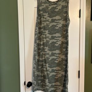 Universal threads tank camo dress